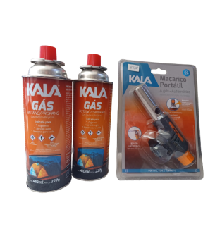 Maçarico Portátil A Gás Automático Kala
